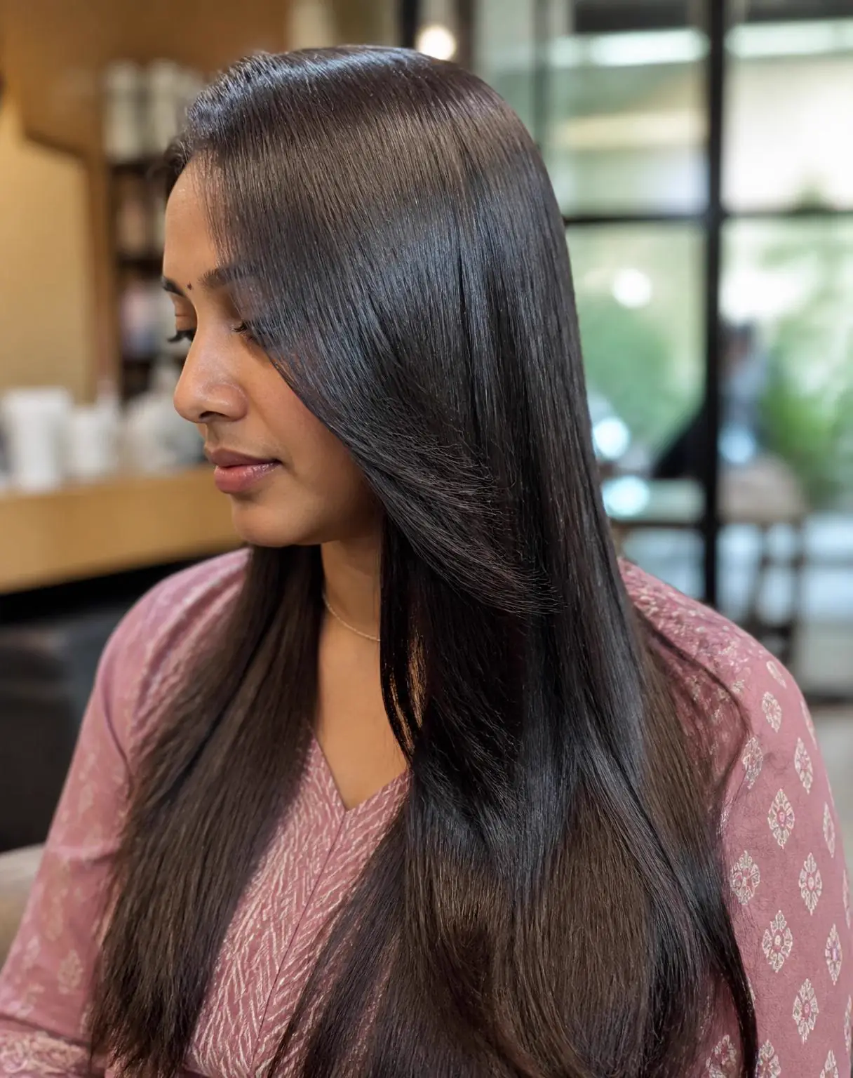 Hair transformation at Kelaya Hair & Beauty Family Salon in Kottayam